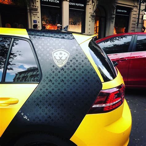 lv vinyl wrap